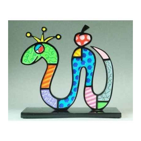 Animaux de la forêt Britto serpent Statuette temptation Britto Romero -B334004