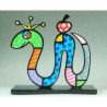 Animaux de la forêt Britto serpent Statuette temptation Britto Romero -B334004