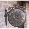 Décoration Statuette bronze personnage Horloge de gare -HW1331BR-B