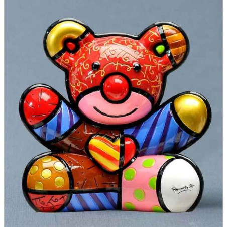 Animaux-Bois-Animaux-Bronzes propose Figurine ours bear love Britto Romero -B330402