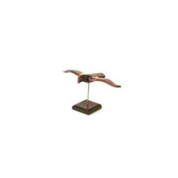 Décoration OiseauxLe goéland sur socle 30 cm Lasterne -GO30 Artisan Français - art animalier bois