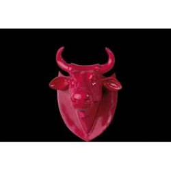 Animaux de la ferme Figurine Trophée vache cowhead pink   25cm Art in the City 80995