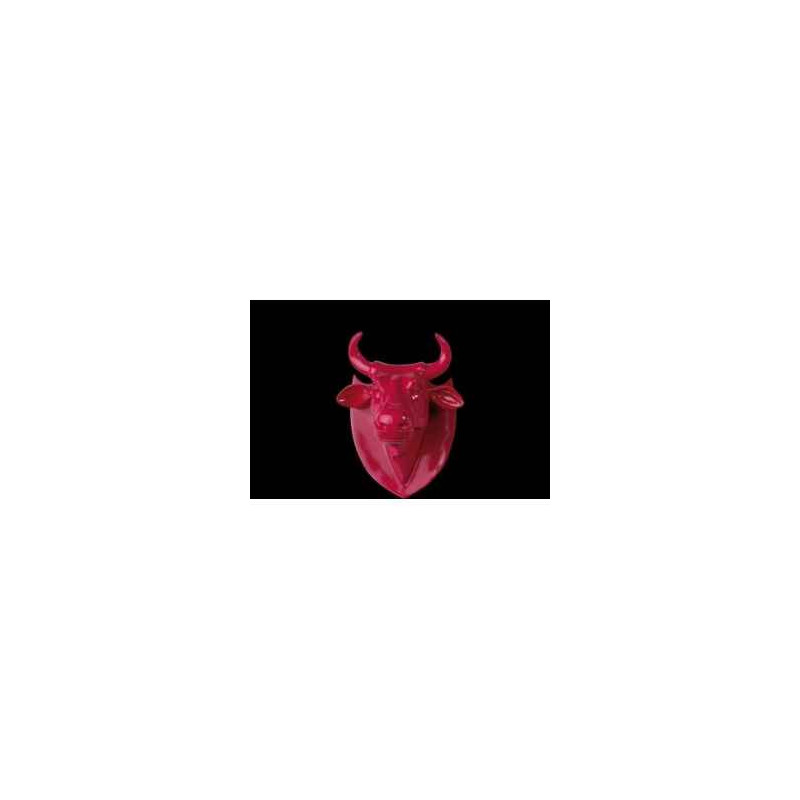 Animaux de la ferme Figurine Trophée vache cowhead pink   25cm Art in the City 80995