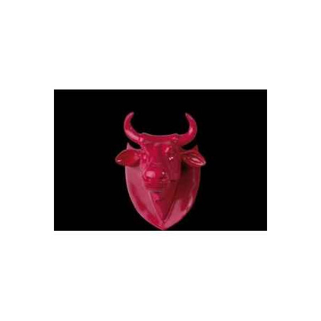 Animaux de la ferme Figurine Trophée vache cowhead pink   25cm Art in the City 80995
