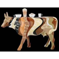 Animaux de la ferme Figurine Vache coffee & cream 15cm Art in the City 80830
