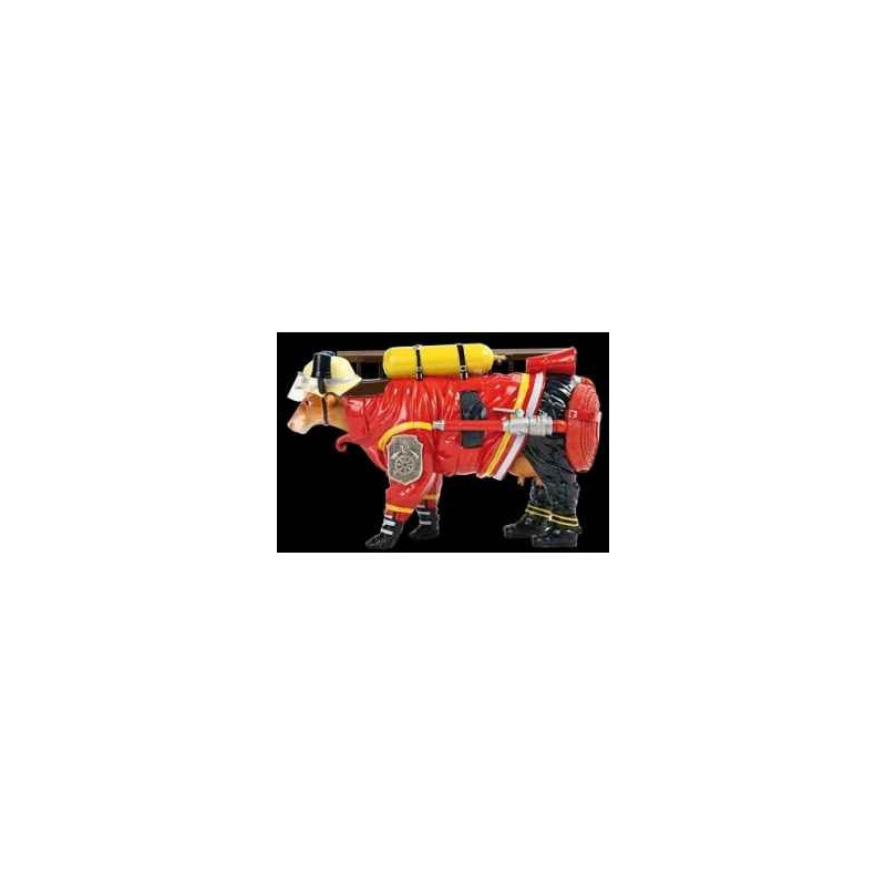 Animaux de la ferme Figurine Vache firefighter 32cm Art in the City 80646