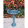 Décoration OiseauxBain d'oiseaux avec cadran solaire -GA1006BR-V Bronze-Th par Web summum