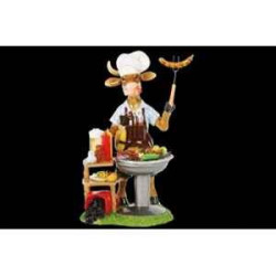 Animaux de la ferme Figurine Vache 20cm mr. grill Art in the City 84141