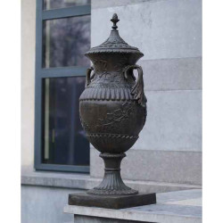 Décoration Statuette bronze personnage Vase "esprit" -B305