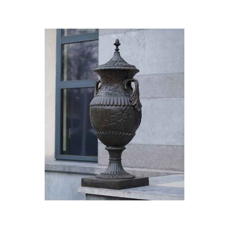 Décoration Statuette bronze personnage Vase "esprit" -B305