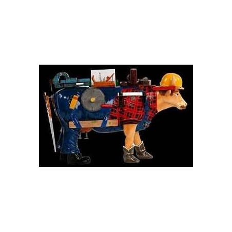 Animaux de la ferme Figurine Vache jack of all trades 32cm Art in the City 80650