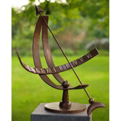 Décors Animaux en Bronze Cadran solaire -GA0386BR-B