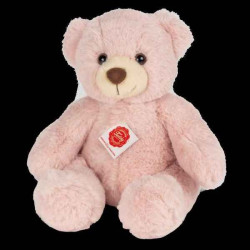 Animaux-Bois-Animaux-Bronzes propose Peluche Teddy ours teddy rose 30 cm hermann teddy collection -91367 2