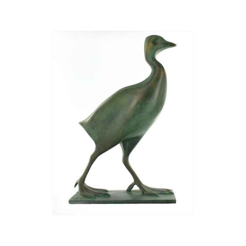 Décoration OiseauxOiseau sculpture Foulque Pomponstatuette RMNGP - RF005919