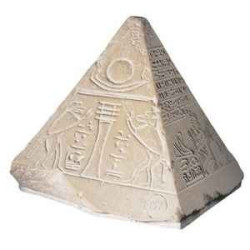 Décoration Statue résine Pyramidion de bennebensekhauef statuette musée RMNGP -RE000156