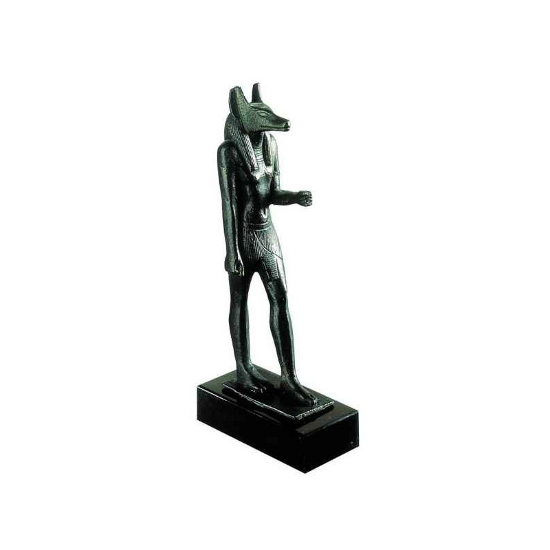 Décoration Statue résine Anubis marchant statuette musée RMNGP -RE000142