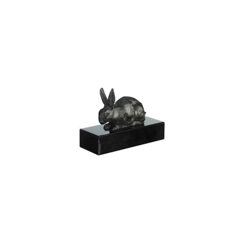 Animaux de la ferme Lapin couché statuette musée RMNGP -RF005701
