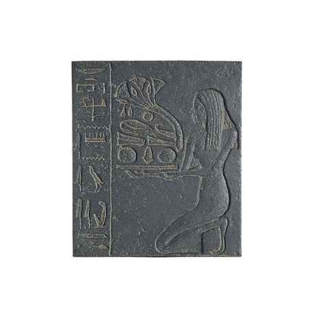 Décoration Statue résine Fragment de la stèle de dédia : la femme statuette musée RMNGP -PE000644