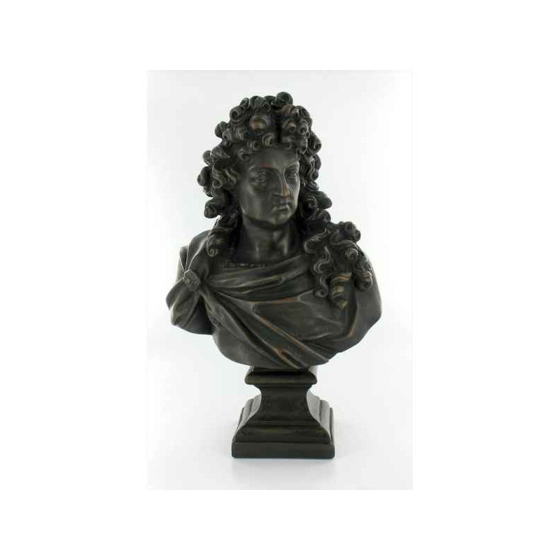 Décoration Statue résine Buste de louis xiv statuette musée RMNGP -PF006683