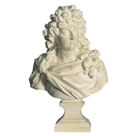 Décoration Statue résine Buste de louis xiv statuette musée RMNGP -PF006666