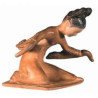 Décoration Statue résine Danseuse chinoise droite statuette musée RMNGP -RK007973