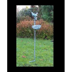 Décoration OiseauxNourriture d'oiseaux sur tige -GA0870BR-V Bronze-Th par Web summum