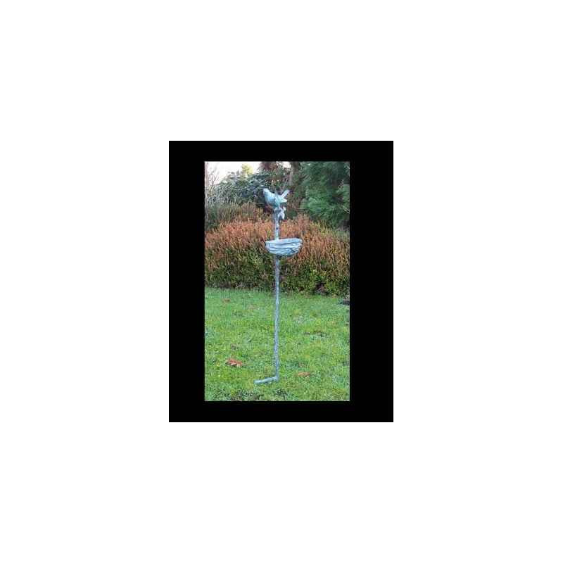 Décoration OiseauxNourriture d'oiseaux sur tige -GA0870BR-V Bronze-Th par Web summum