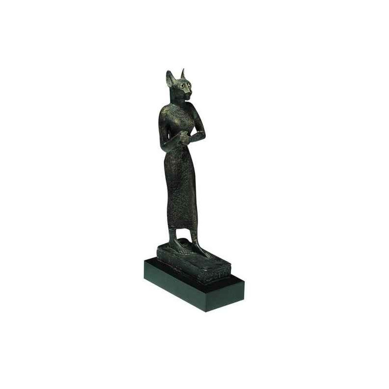 Animaux-Bois-Animaux-Bronzes.com propose Chat bastet statuette RMNGP -RE000103