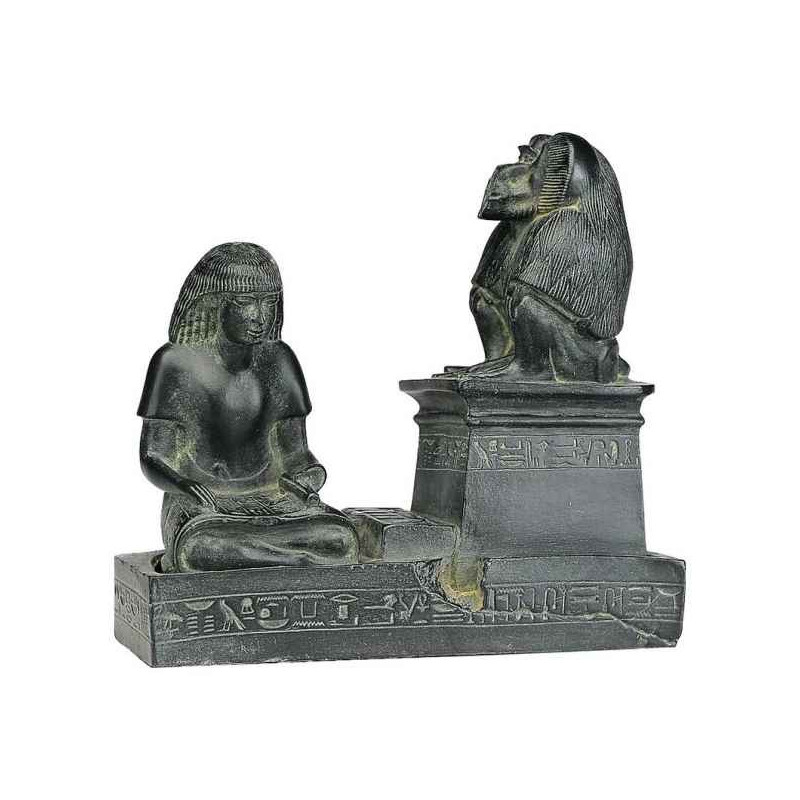 Animaux sauvage Singe sacré de thot, protégeant le scribe nebmertouf statuette musée RMNGP -RE000001