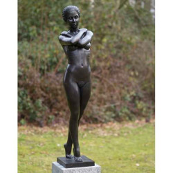 Décoration Statuette bronze personnage Nu debout -B675