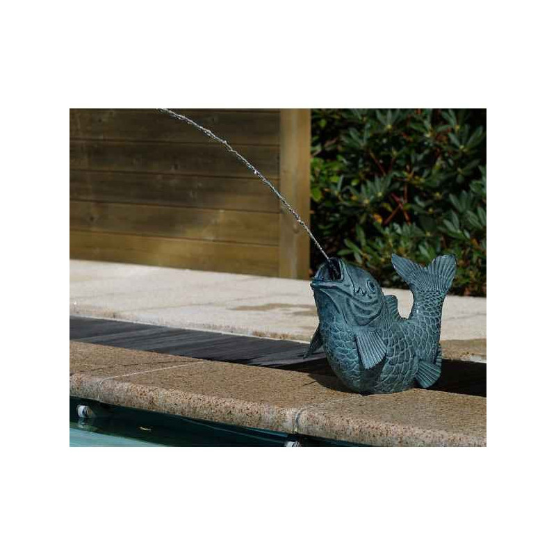 Décoration Statuette bronze personnage Poison/cracheur -OC0034BR-V-F