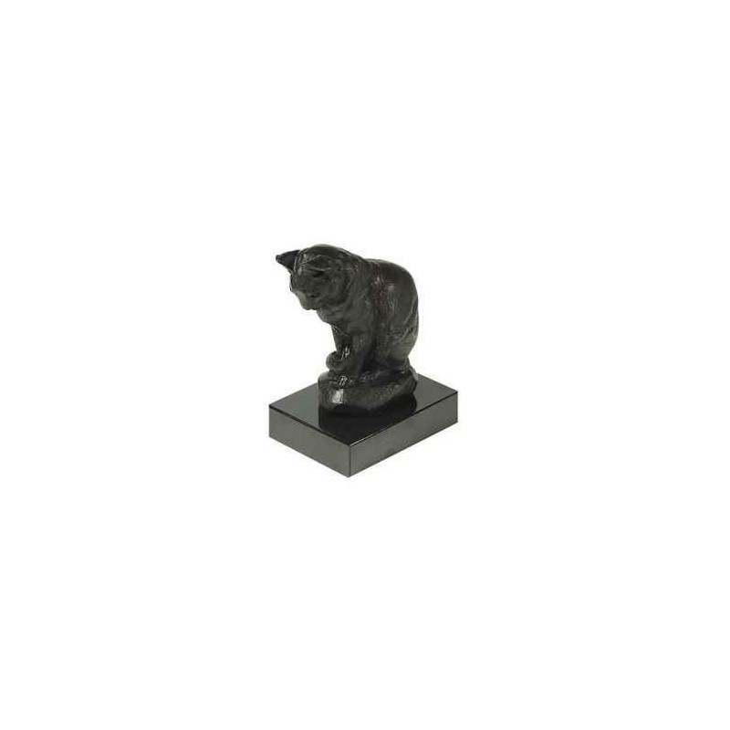 Animaux-Bois-Animaux-Bronzes.com propose Chat assis statuette musée RMNGP -RF005704