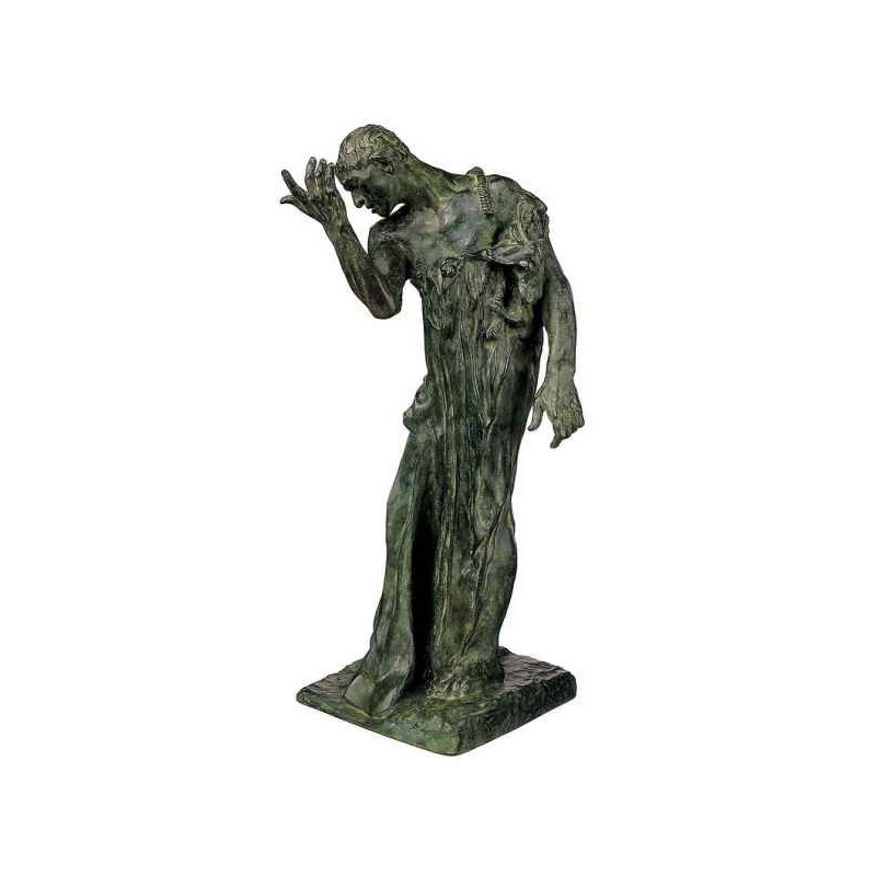Décoration Statue résine Bourgeois de calais statuette musée RMNGP -RF005959