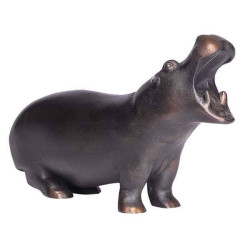 Décors Animaux résine Hippopotame statuette musée RMNGP -RF005938