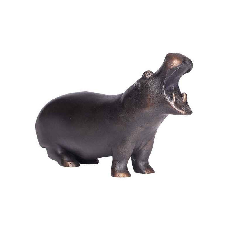 Décors Animaux résine Hippopotame statuette musée RMNGP -RF005938