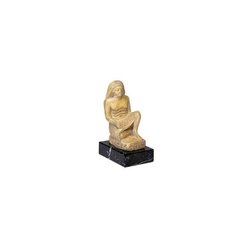 Décoration Statue résine Scribe nakhtsebek statuette musée RMNGP -RE000187