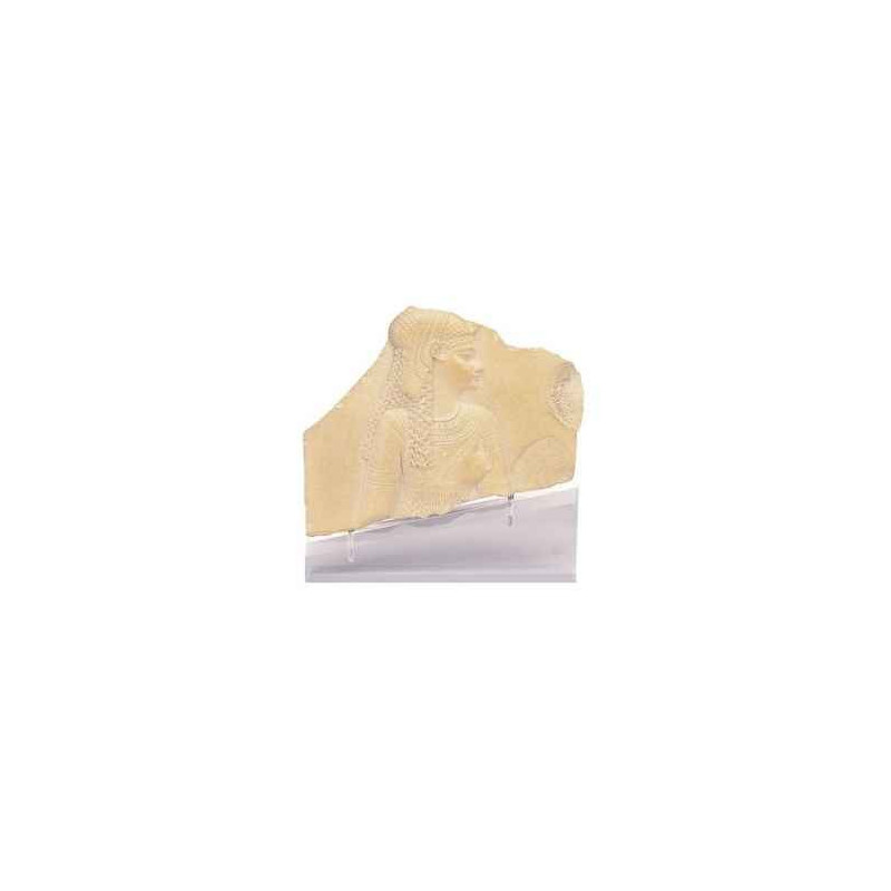 Décoration Statue résine Fragment de stèle figurant une déesse statuette musée RMNGP -RE000069