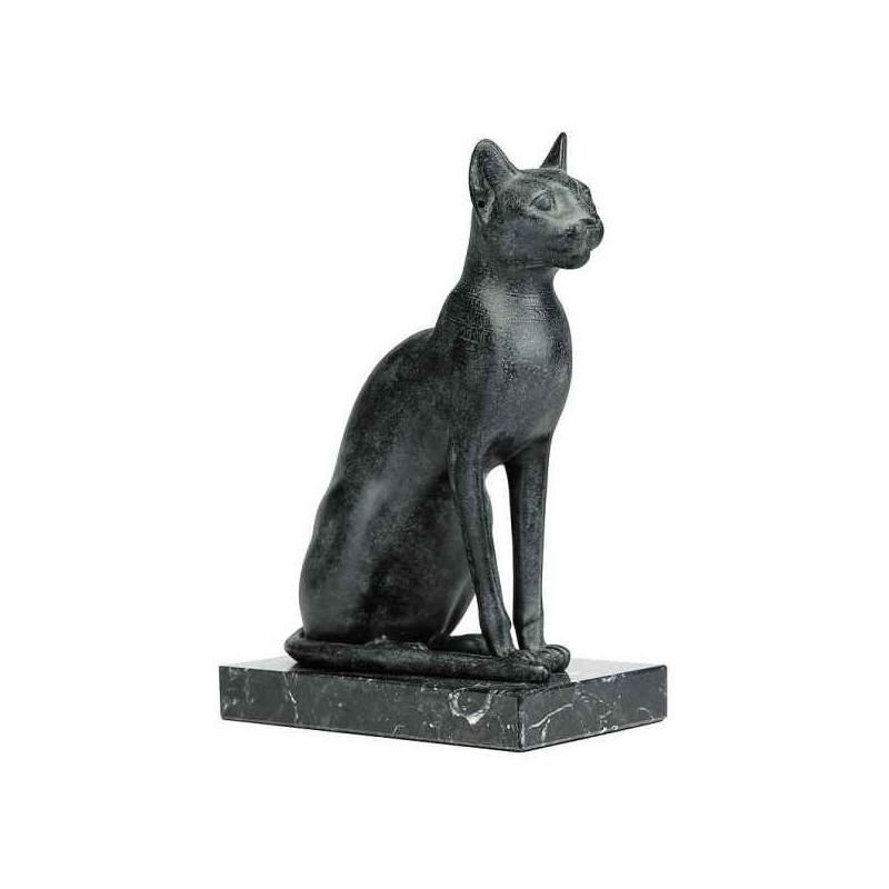 Animaux-Bois-Animaux-Bronzes.com propose Chatte de la déesse bastet statuette musée RMNGP -RE000037
