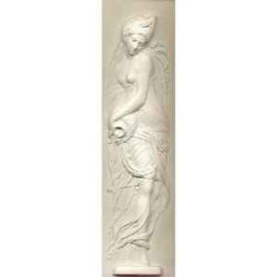 Décoration Statue résine Nymphe de fontaine statuette musée RMNGP -PF005520