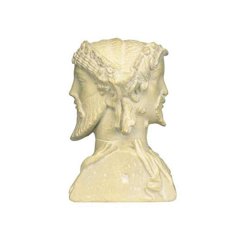 Décoration Statue résine Double tête d'hermès statuette musée RMNGP -RG003554