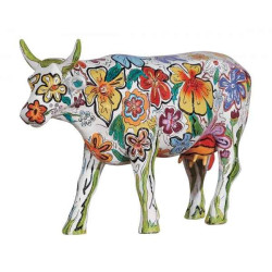 Animaux de la ferme  vache vaca floral CowParade Taille L