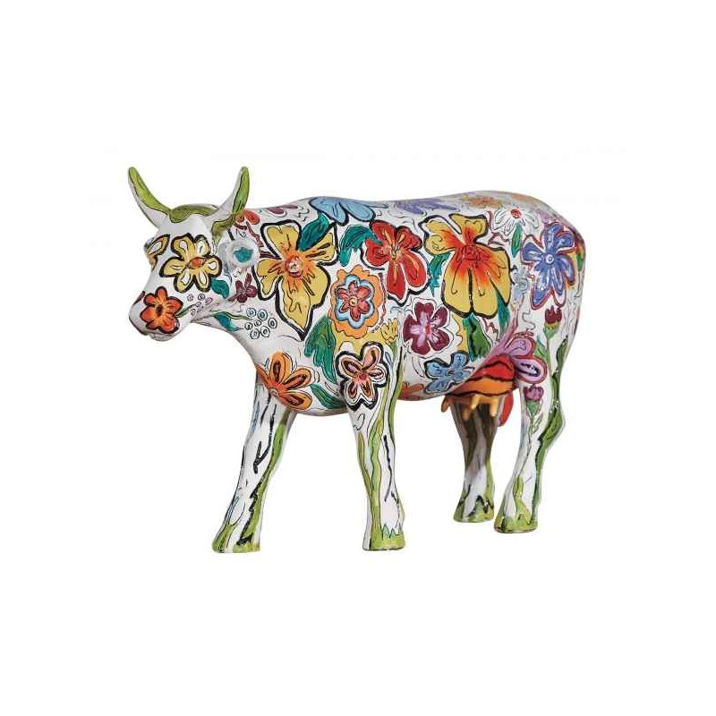 Figurine vache cowparade vaca floral gm -46792