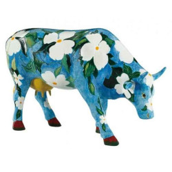 Animaux de la ferme Vache cowalina dogwood CowParade Taille L