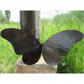 Papillon Lampe pour mur en Métal Recyclé Terre Sauvage  -wb06