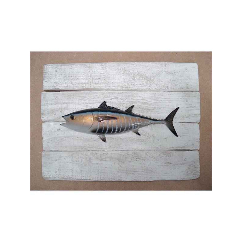 Animaux-Bois-Animaux-Bronzes propose Décors poisson des tropiques Thon rouge -CADR40