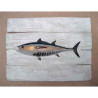 Animaux-Bois-Animaux-Bronzes propose Décors poisson des tropiques Thon rouge -CADR40