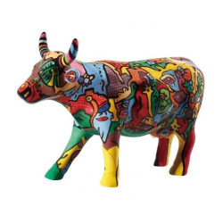 Animaux de la ferme Vache moo york celebration CowParade céramique taille M