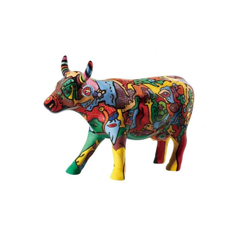Animaux de la ferme Vache moo york celebration CowParade céramique taille M