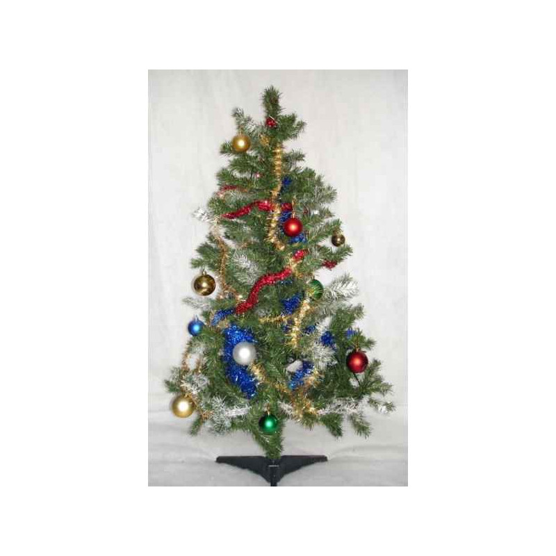 Décoration animaux Kit décors de Noël Petit Sapin de Noël décoré -KT1A