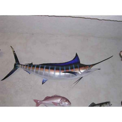 Animaux-Bois-Animaux-Bronzes propose Trophée poisson des mers tropicales  Marlin bleu -TRDF57